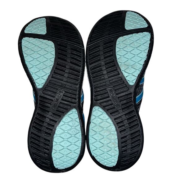 Teva Evo Water Shoes Amphibious Sneakers Black Blue Quick Dry Women’s 7.5 - Picture 6 of 8